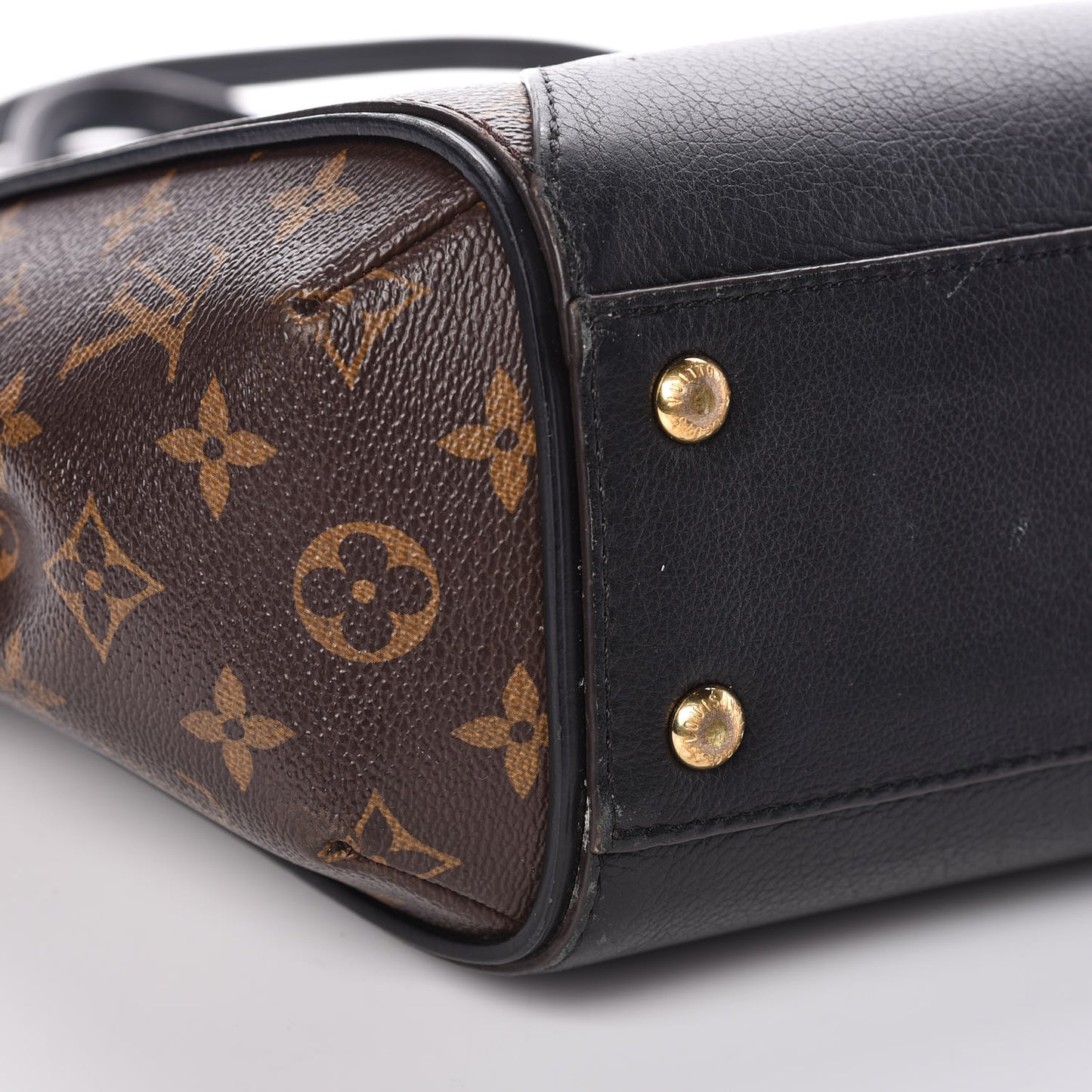 Calfskin Monogram Kimono Tote PM Black