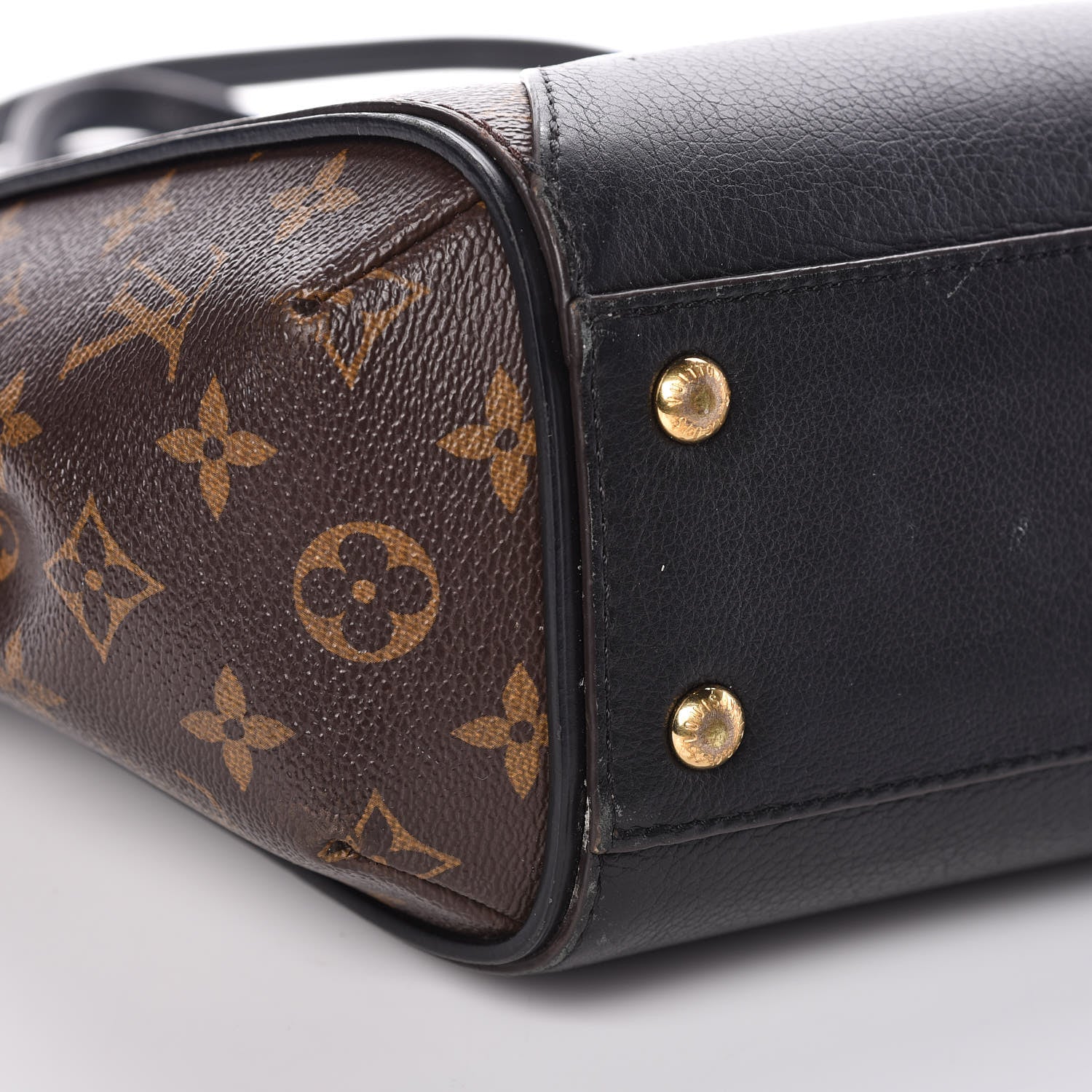 Louis Vuitton Calfskin Monogram Kimono Tote PM Black 13 of 20