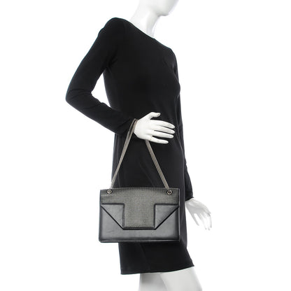 Saint Laurent Calfskin Studded Medium Betty Black 3 of 15