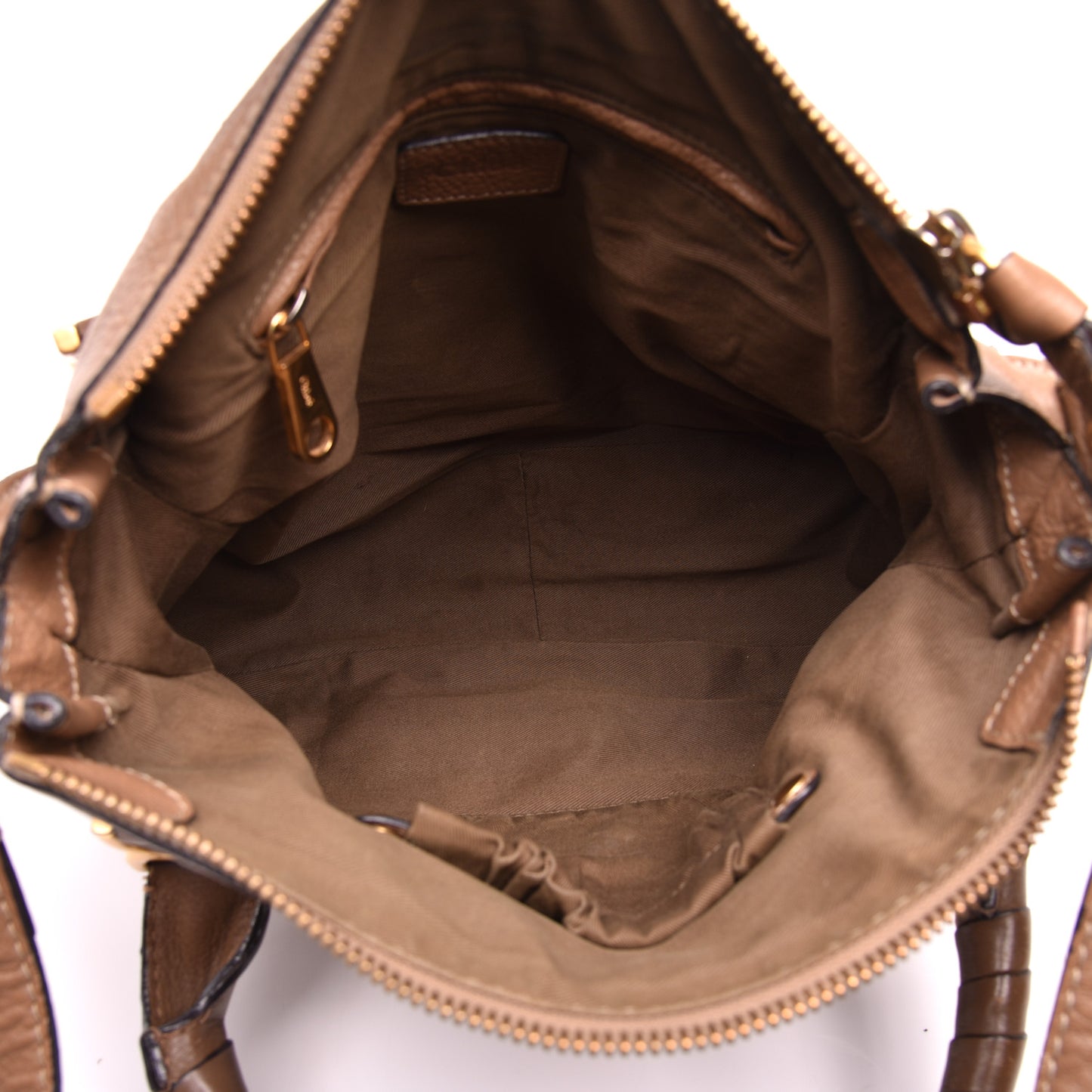 Calfskin Medium Marcie Satchel Nut