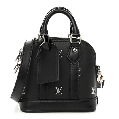 Louis Vuitton Nano Alma Black Silver 1 of 10