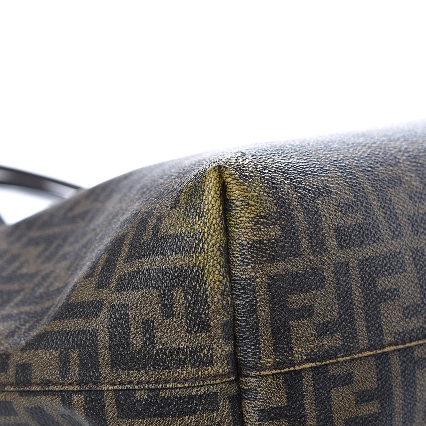 Zucca Spalmati Medium Roll Tote Tobacco Fuxia