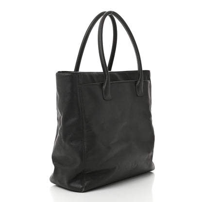 Chanel Calfskin Tall Cerf Tote Anthracite 3 of 14