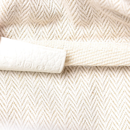 Hermes Taurillon Clemence Victoria II 35 White 7 of 19