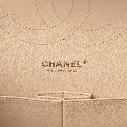 Chanel Caviar Quilted Jumbo Double Flap Beige Clair 6 of 11