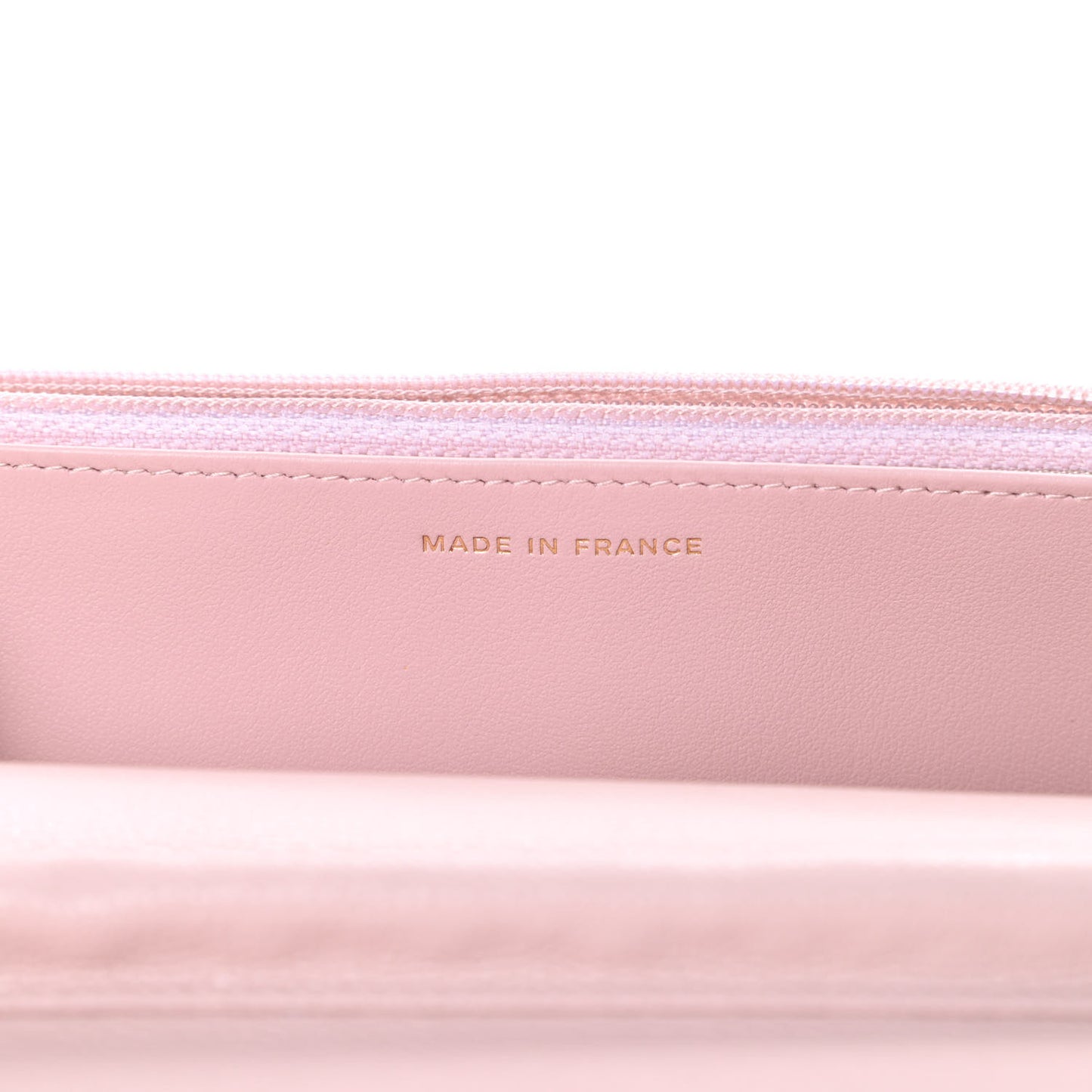 Caviar Quilted Coco Candy Wallet On Chain WOC Light Pink