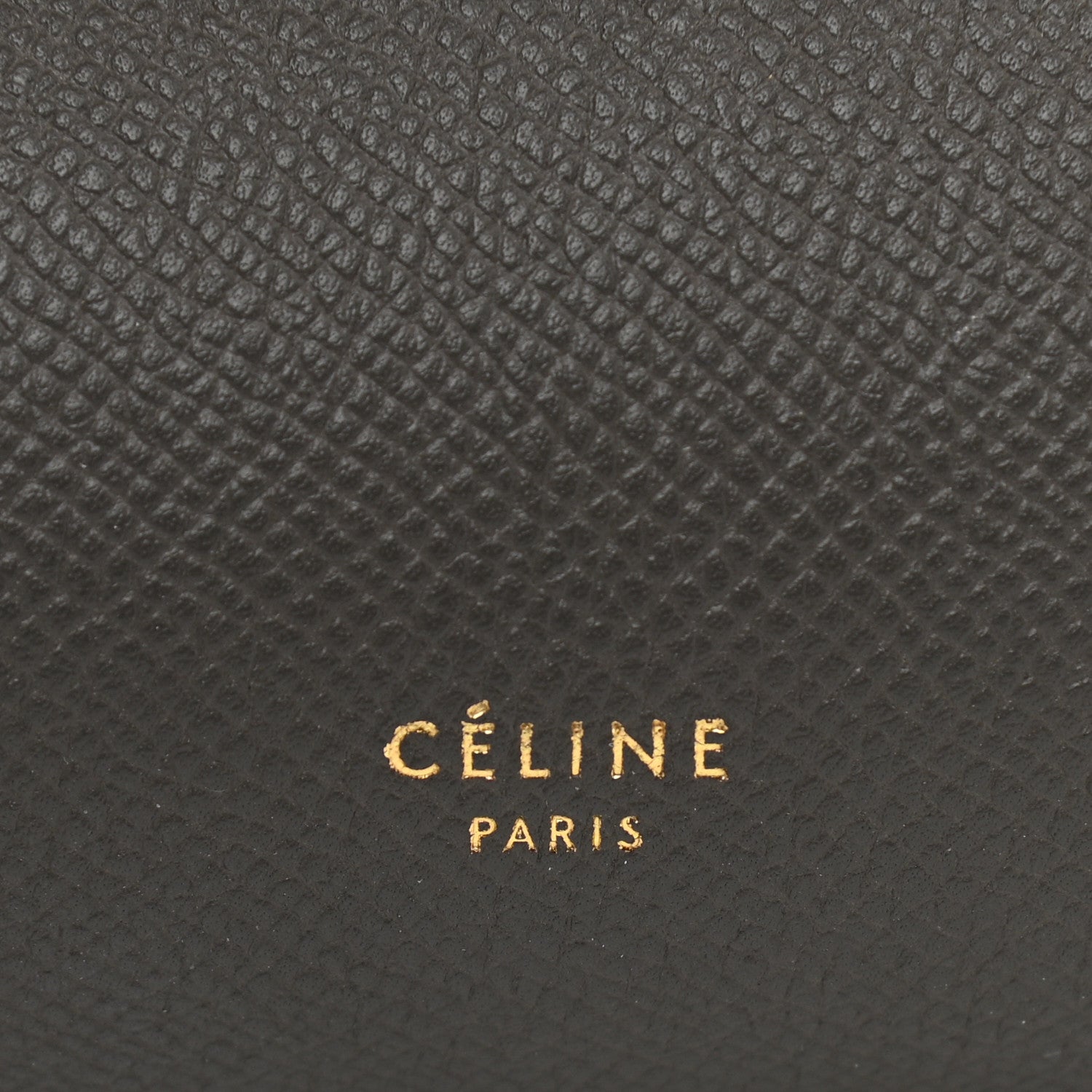 Celine Grained Calfskin Mini Belt Bag Grey 6 of 12
