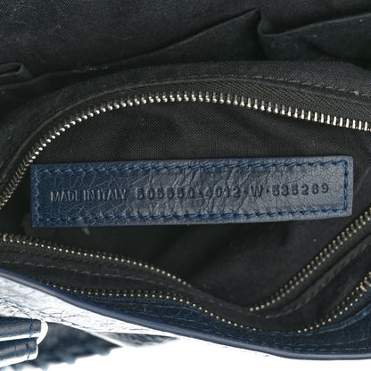 Balenciaga Agneau Classic Silver Hardware City Bleu Obscur 7 of 11