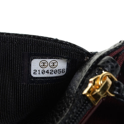 Chanel Caviar Quilted Wallet On Chain WOC Black 8 of 9