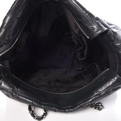 Chanel Glazed Calfskin Large Twisted Tote Grey 5 of 7