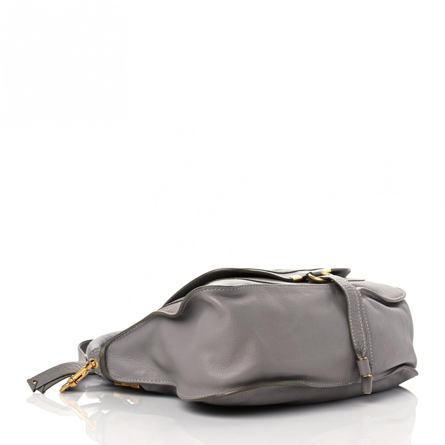 Chloe Calfskin Medium Marcie Satchel Cashmere Grey 4 of 16