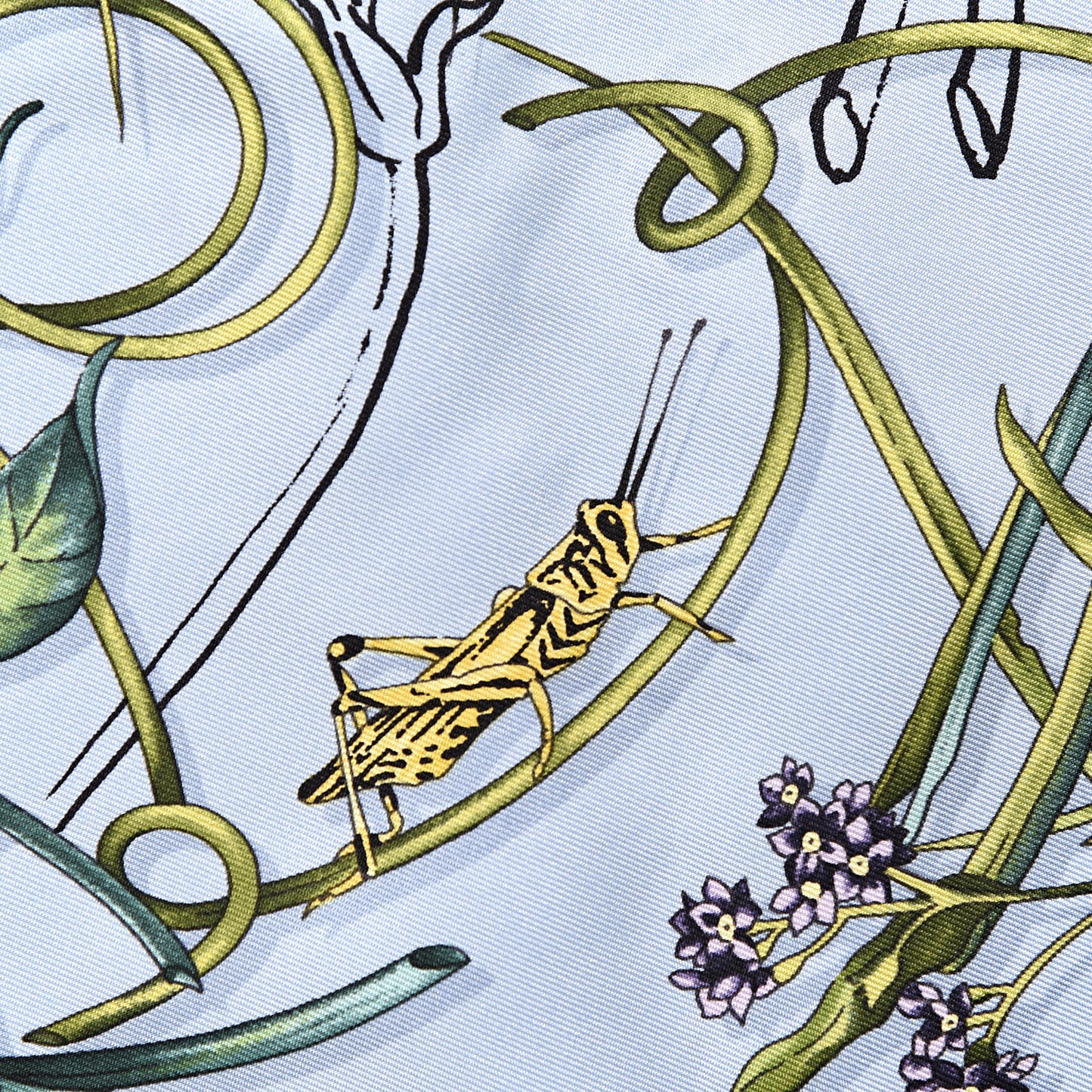 Silk Flora Infinity Chrissy Square Scarf Blue