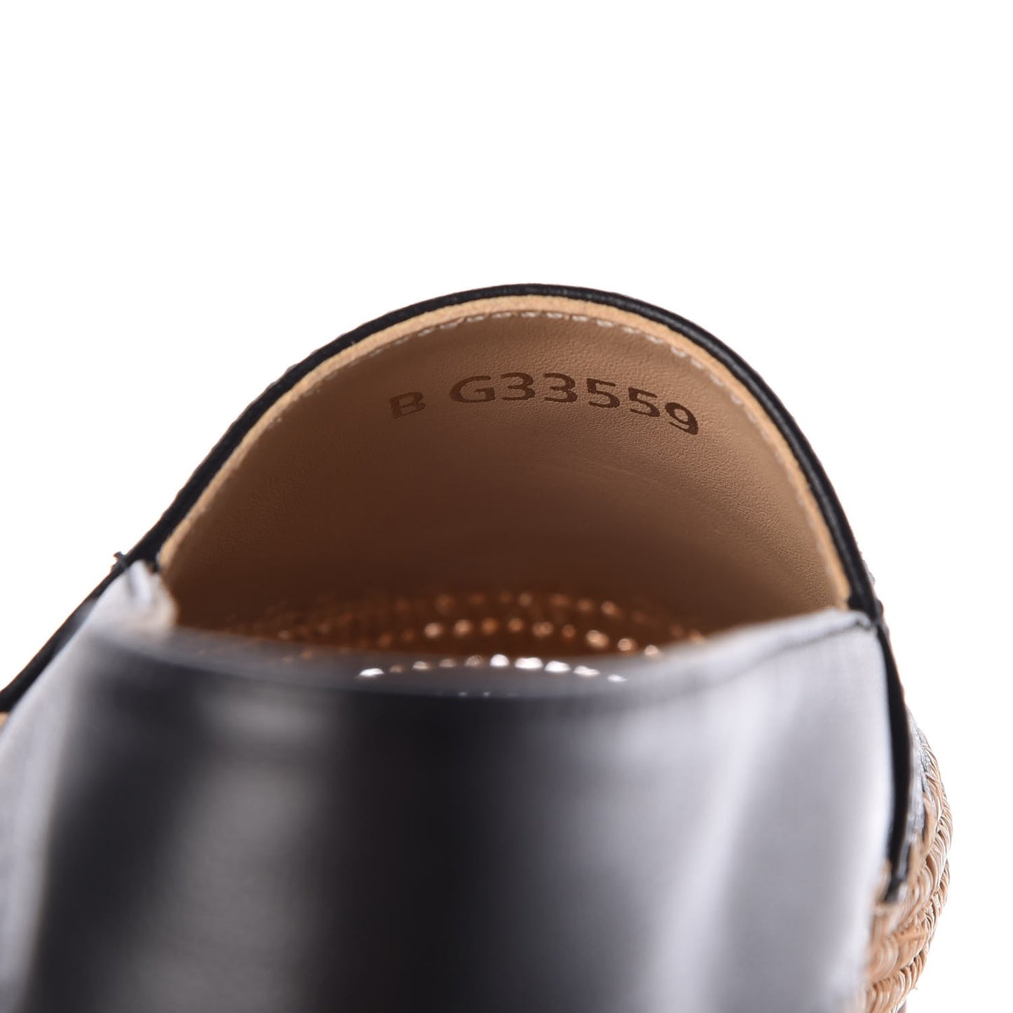 Lambskin Grosgrain CC Espadrilles 36 Black