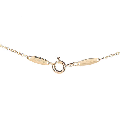 Tiffany 18K Yellow Gold Diamond .14ct Elsa Peretti Diamonds by the Yard Pendant Necklace 4 of 4