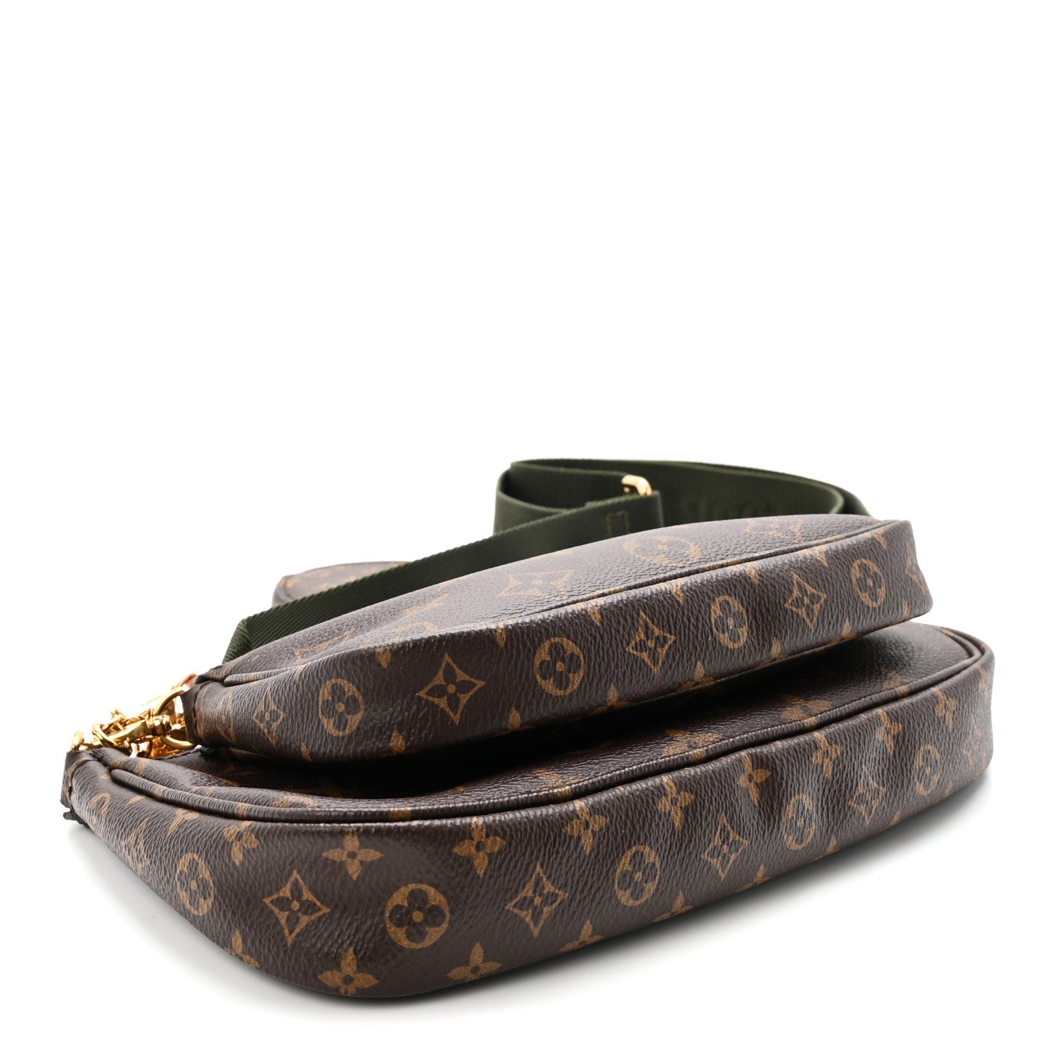 Louis Vuitton Monogram Multi Pochette Accessories Kaki 4 of 11