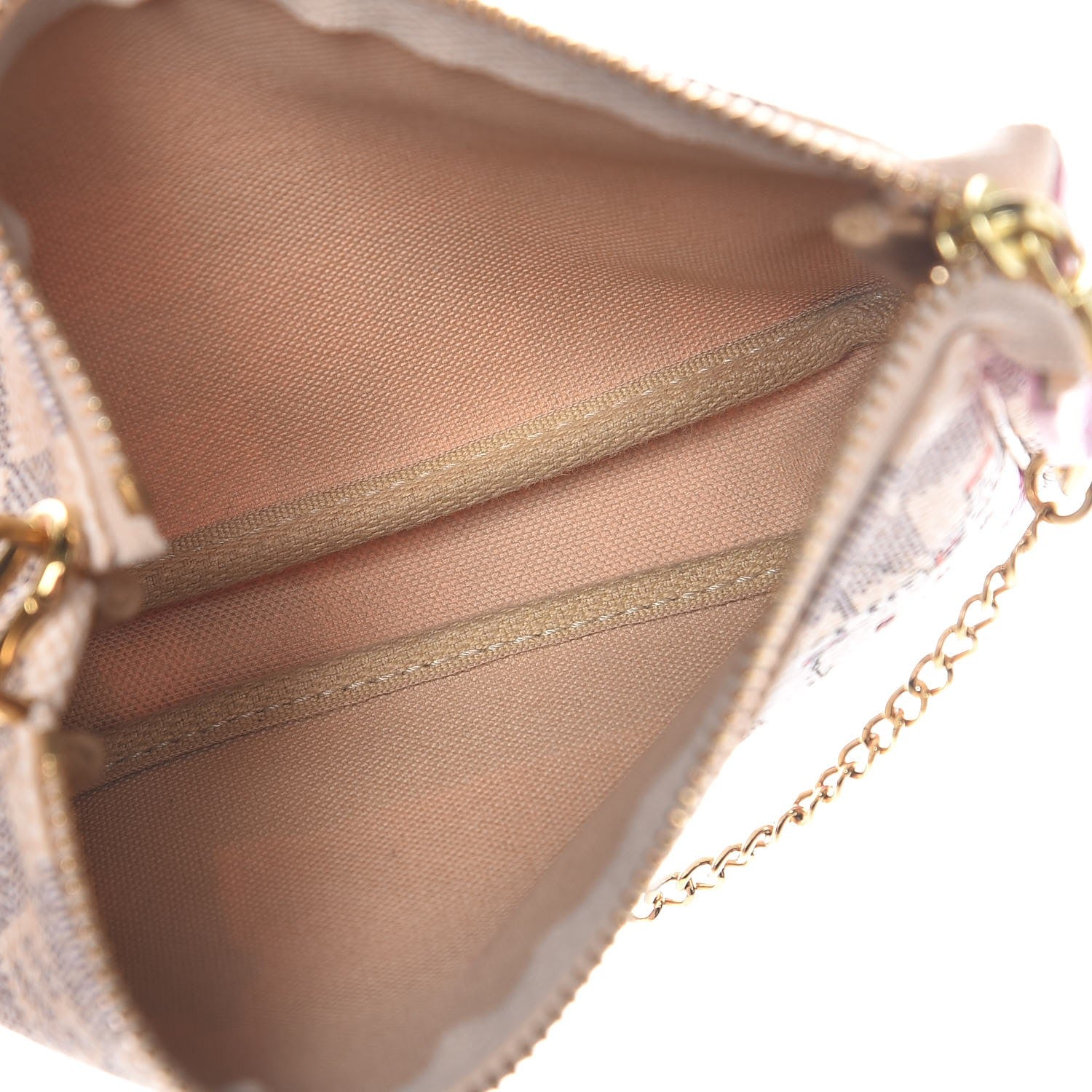 Louis Vuitton Damier Azur 2016 Christmas Animation Mini Pochette Accessories 5 of 8