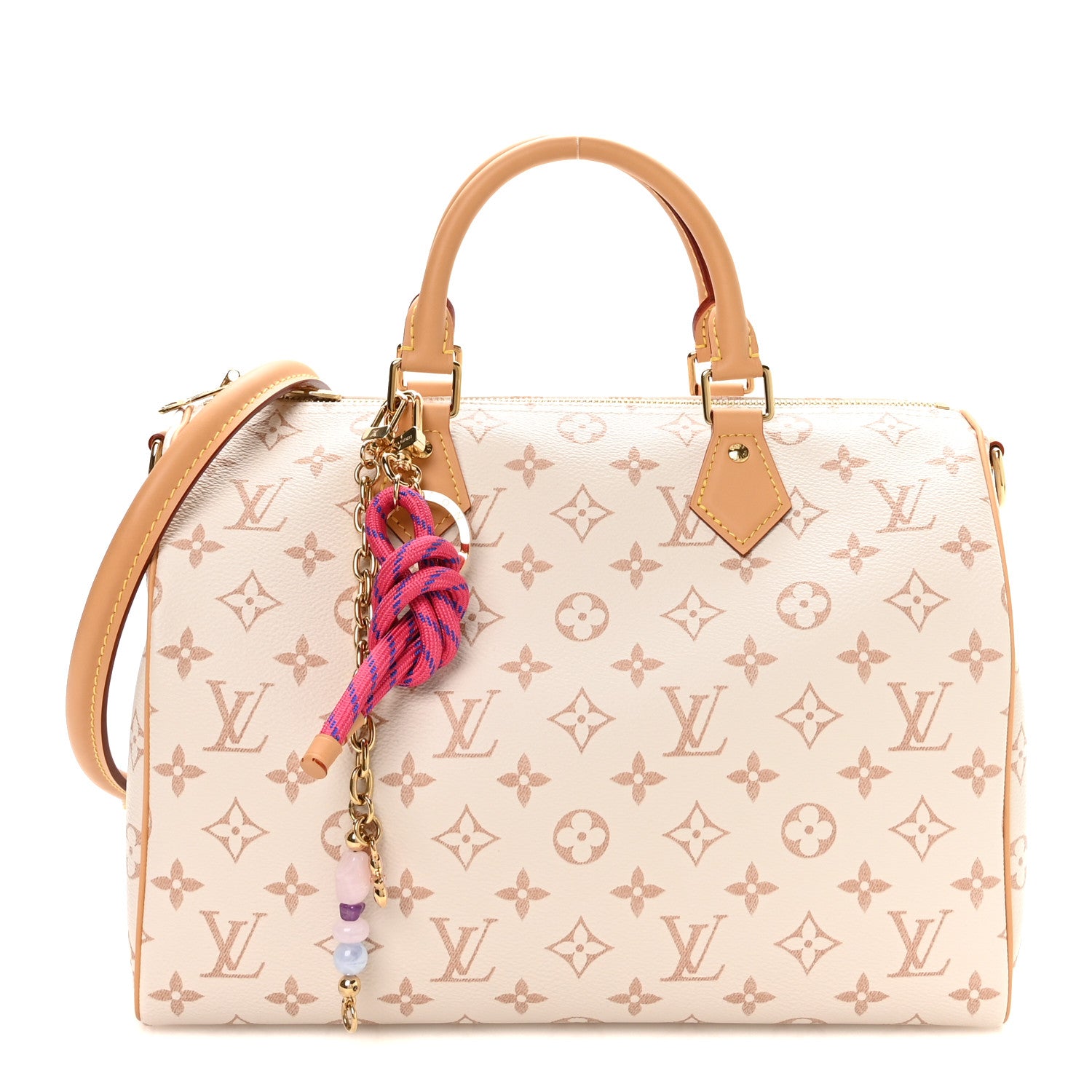 Louis Vuitton Monogram Dune Lucky Speedy Soft 30 Pink 1 of 10
