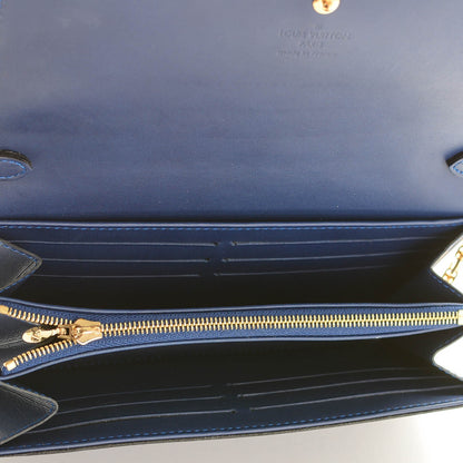 Louis Vuitton Vernis Chaine Wallet Grand Blue 5 of 7