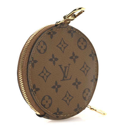 Louis Vuitton Reverse Monogram Bandouliere Round Coin Purse 3 of 6
