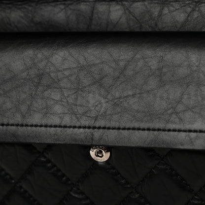 Chanel Aged Calfskin Quilted 2.55 Reissue 226 Flap Black 12 of 14