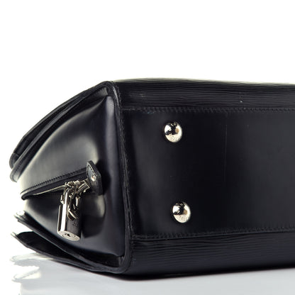 Louis Vuitton Epi Pont-Neuf GM Black 7 of 8