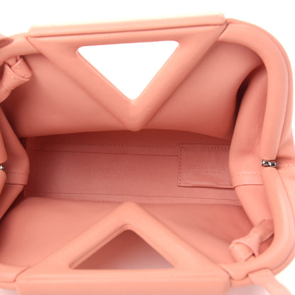 Bottega Veneta Calfskin Small The Point Triangle Bag Peachy 5 of 8