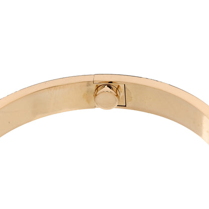 Cartier 18K Yellow Gold LOVE Bracelet 17 8 of 9