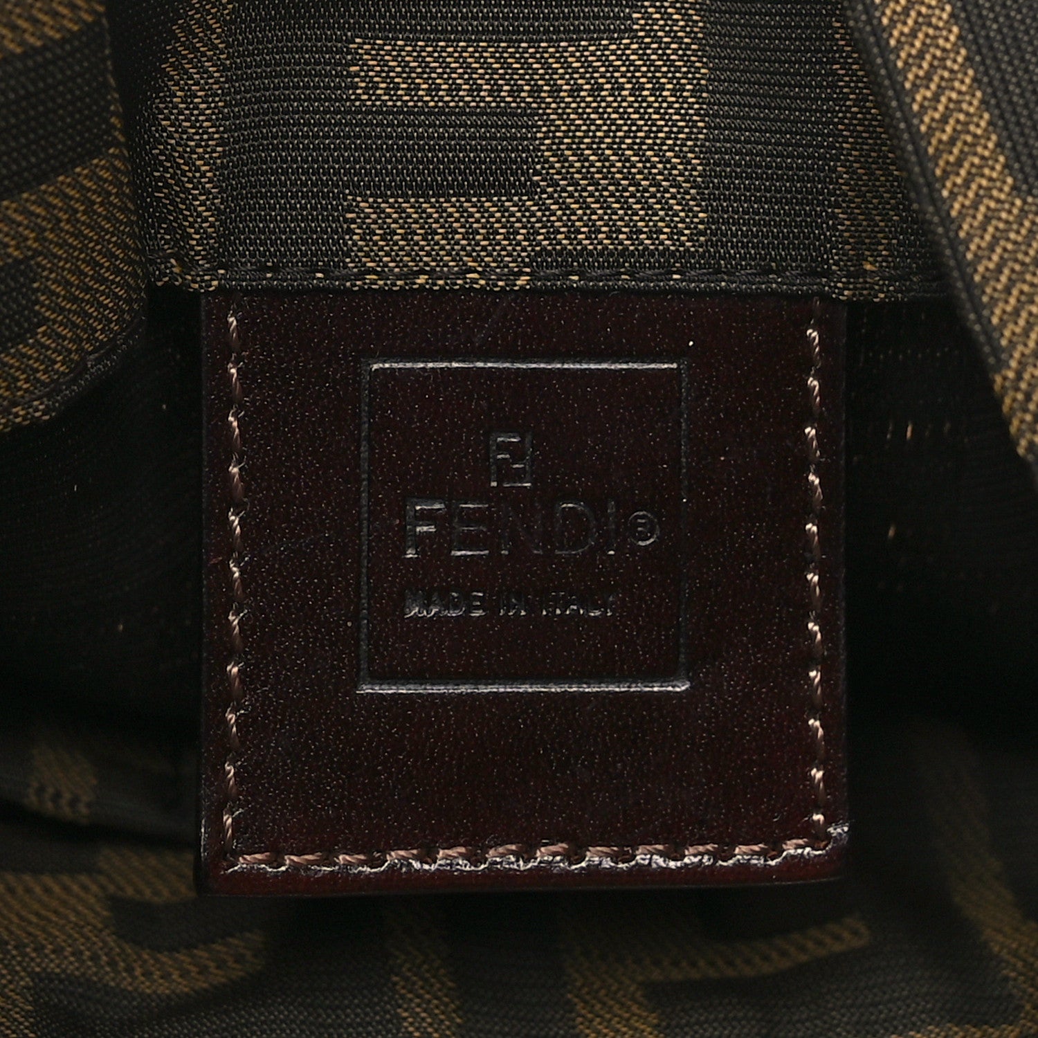 Fendi Zucca Mini Chef Hobo Tobacco 6 of 13