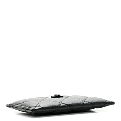 Chanel Aged Calfskin Quilted Reissue Card Holder So Black 4 of 11