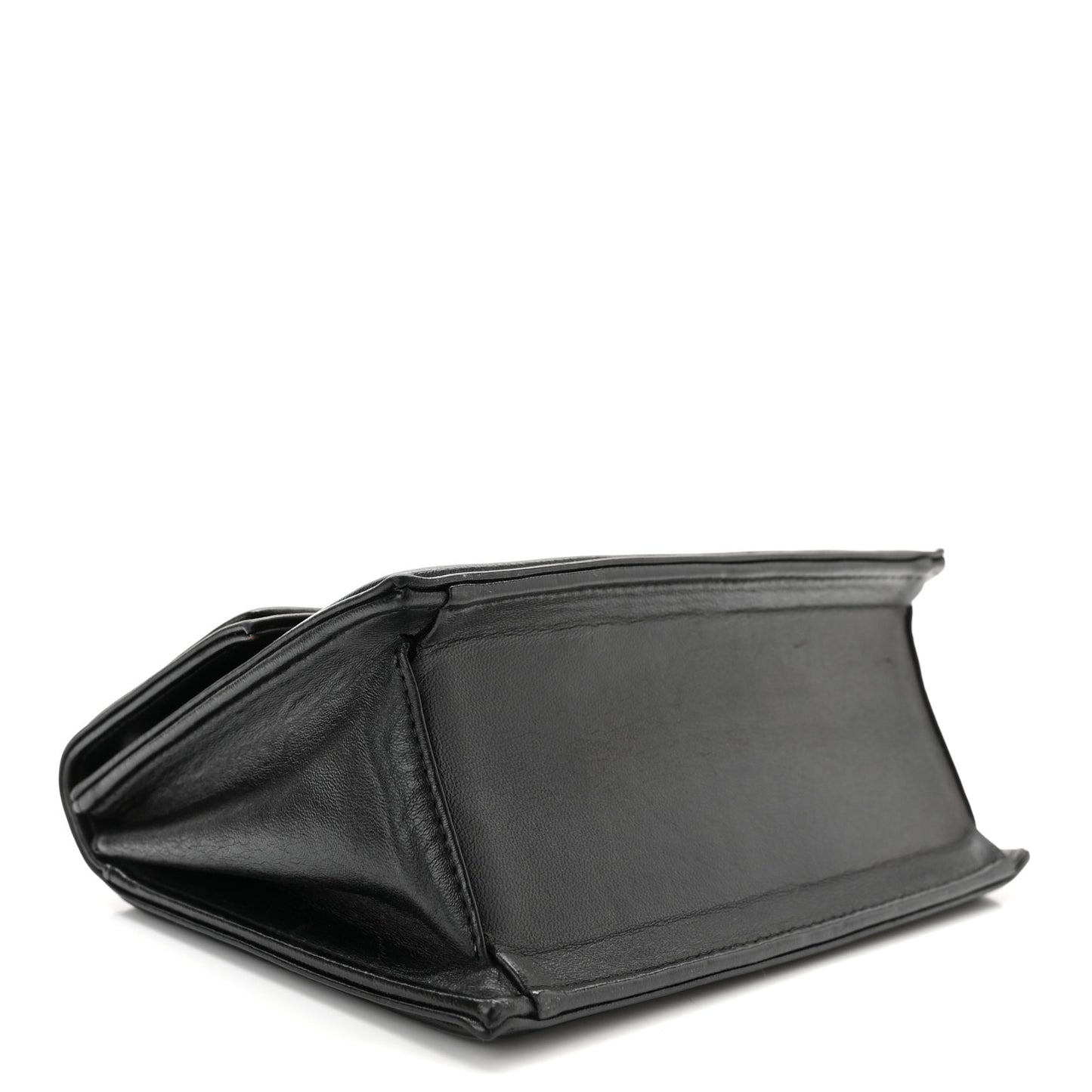 Lambskin Mademoiselle Flap Black