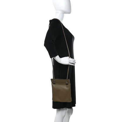 Hermes Milo Lambskin Swift Mini Aline Etoupe 3 of 13