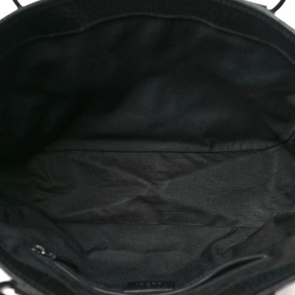 Gucci Monogram Medium Tote Black 5 of 10