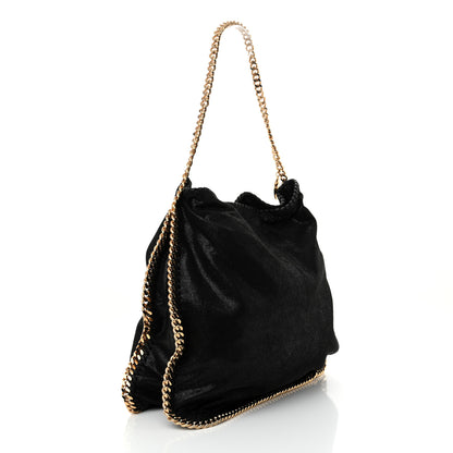 Stella McCartney Shaggy Deer Falabella Hobo Black 3 of 10