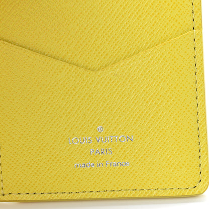 Louis Vuitton Damier Graphite Logo Pocket Organizer Yellow 6 of 9