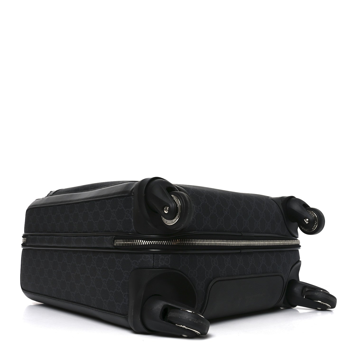 Gucci GG Supreme Monogram Calfskin Cabin Trolley Black 3 of 9