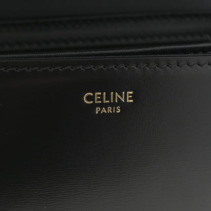 Celine Shiny Calfskin Medium Triomphe Black 6 of 11
