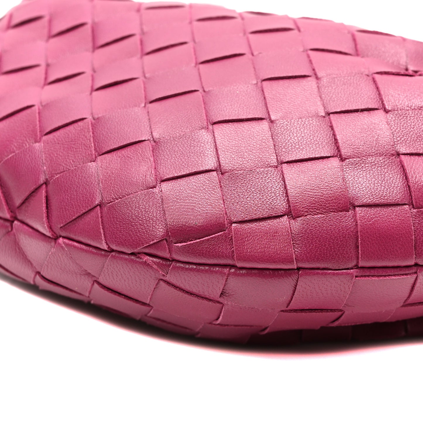Nappa Intrecciato Mini Jodie Cinnabar