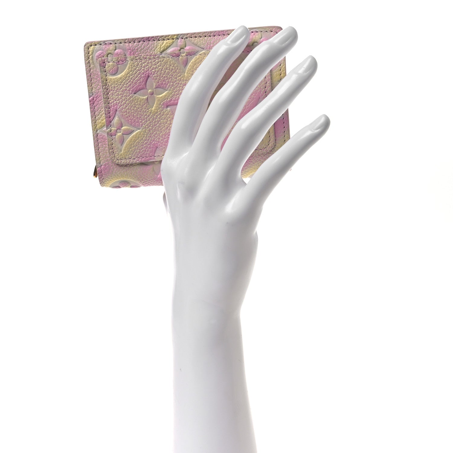 Louis Vuitton Empreinte Monogram Summer Stardust Clea Wallet Pink 2 of 6