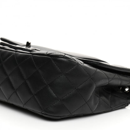 Chanel Lambskin Quilted Elementary Chic Flap Black 10 of 10