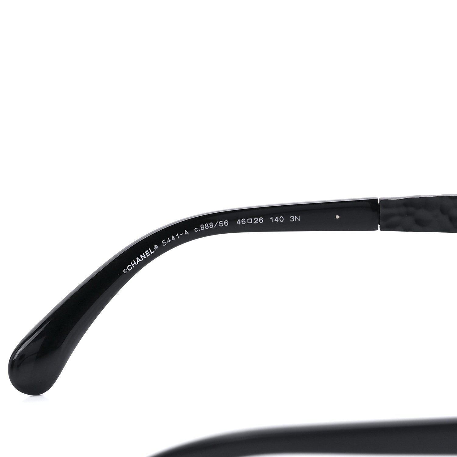Chanel Acetate Sunglasses 5441-A Black 5 of 8