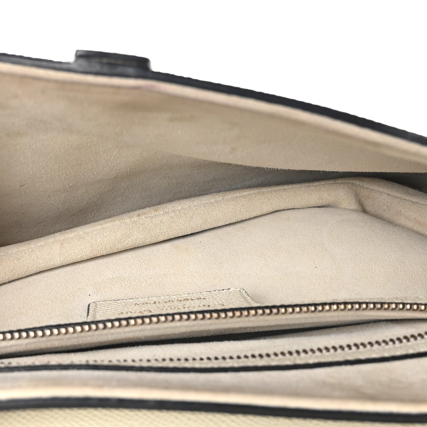Grained Calfskin Saddle Bag White