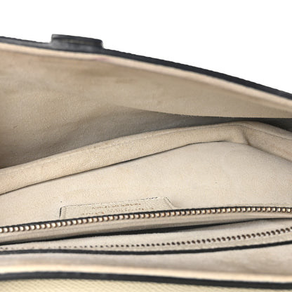 Christian Dior Grained Calfskin Saddle Bag White 5 of 11