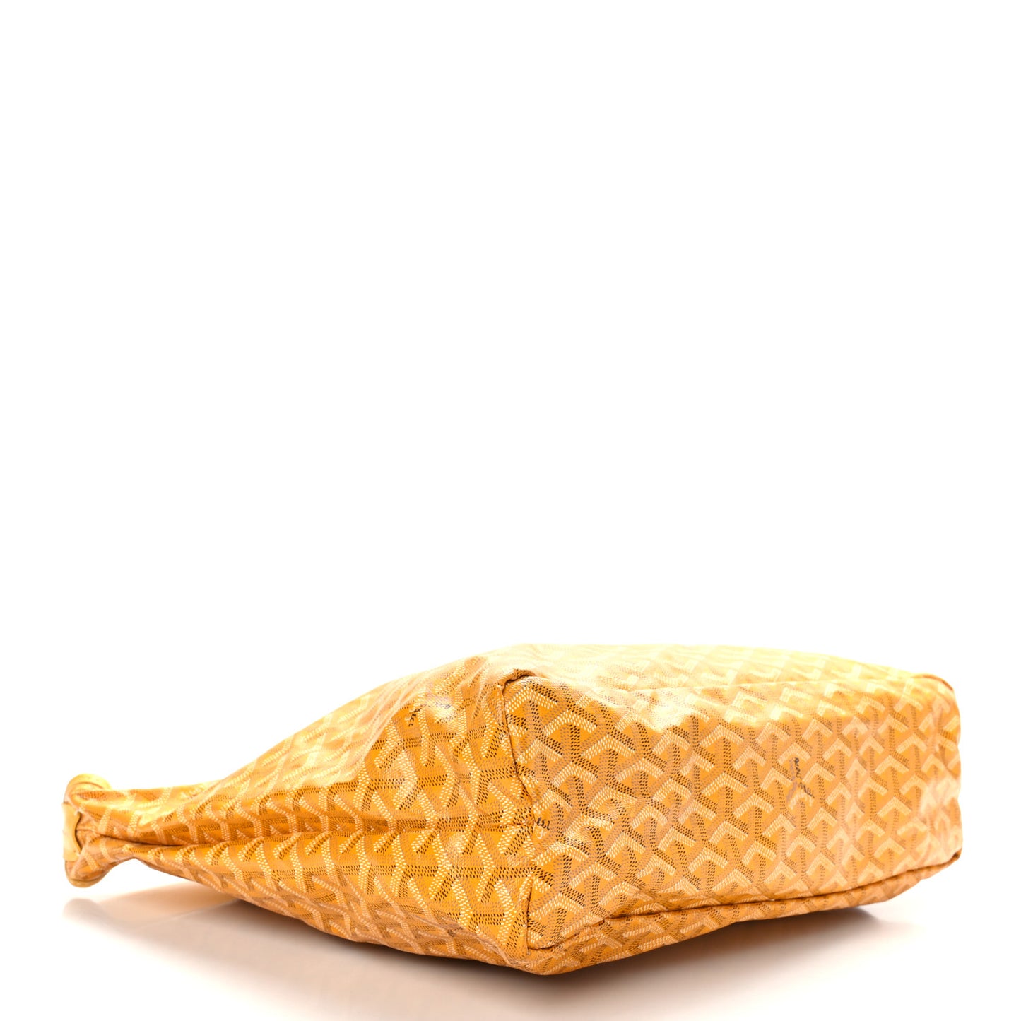 Goyardine Fidji Zip Hobo Yellow