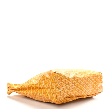 Goyard Goyardine Fidji Zip Hobo Yellow 4 of 10