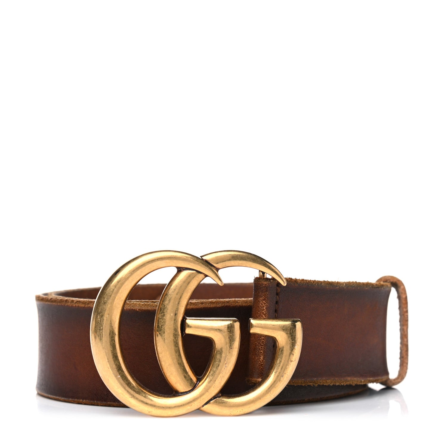 Faded Calfskin Double G 40mm Belt 85 34 Cuir