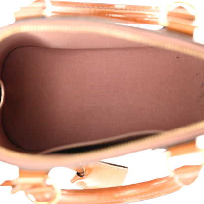 Louis Vuitton Vernis Alma BB Rose Velours 5 of 17