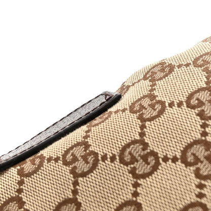 Gucci Monogram Flat Messenger Bag Dark Brown 14 of 17