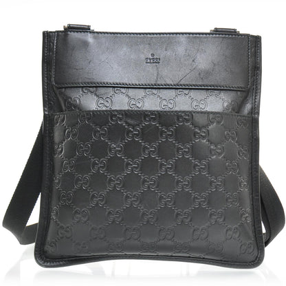 Gucci Guccissima Messenger Bag 1 of 9