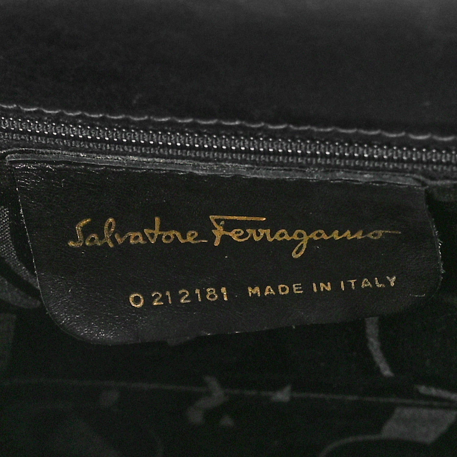 Salvatore Ferragamo Brushed Off Calfskin Iconic Large Top Handle Bag Black 6 of 11