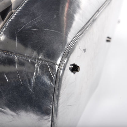 Burberry Nylon Beat Check Lowry Silver 23 of 27